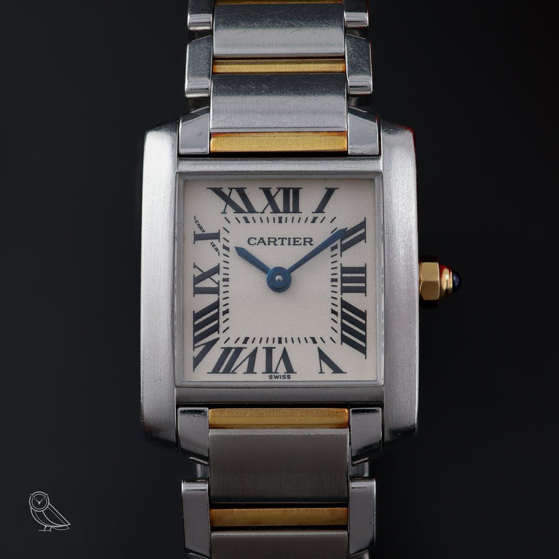 Cartier Tank Française 2384 SM Bicolor