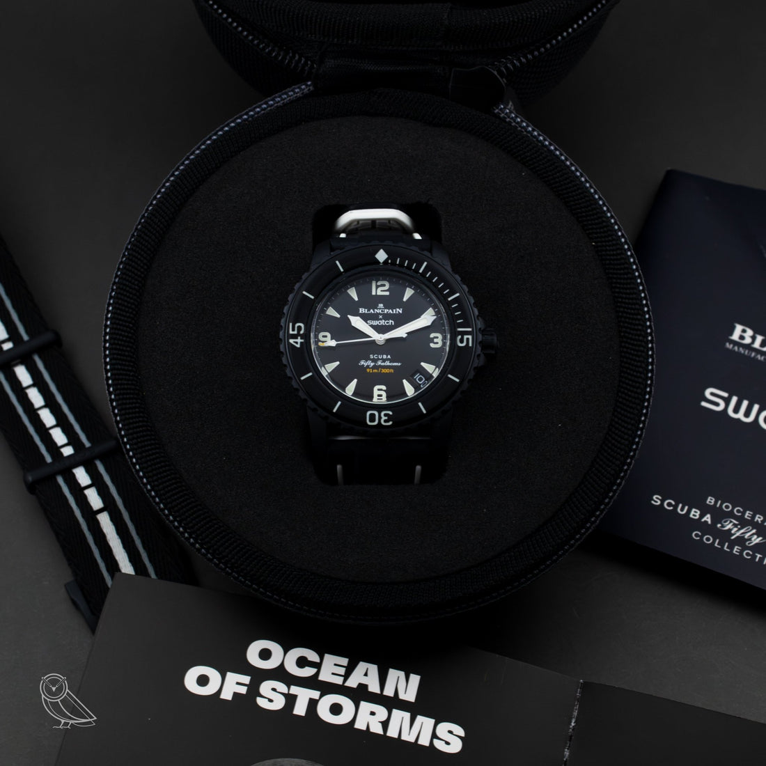 Blancpain x Swatch Scuba Fifty Fathoms – Ocean of Storms - VINTAS