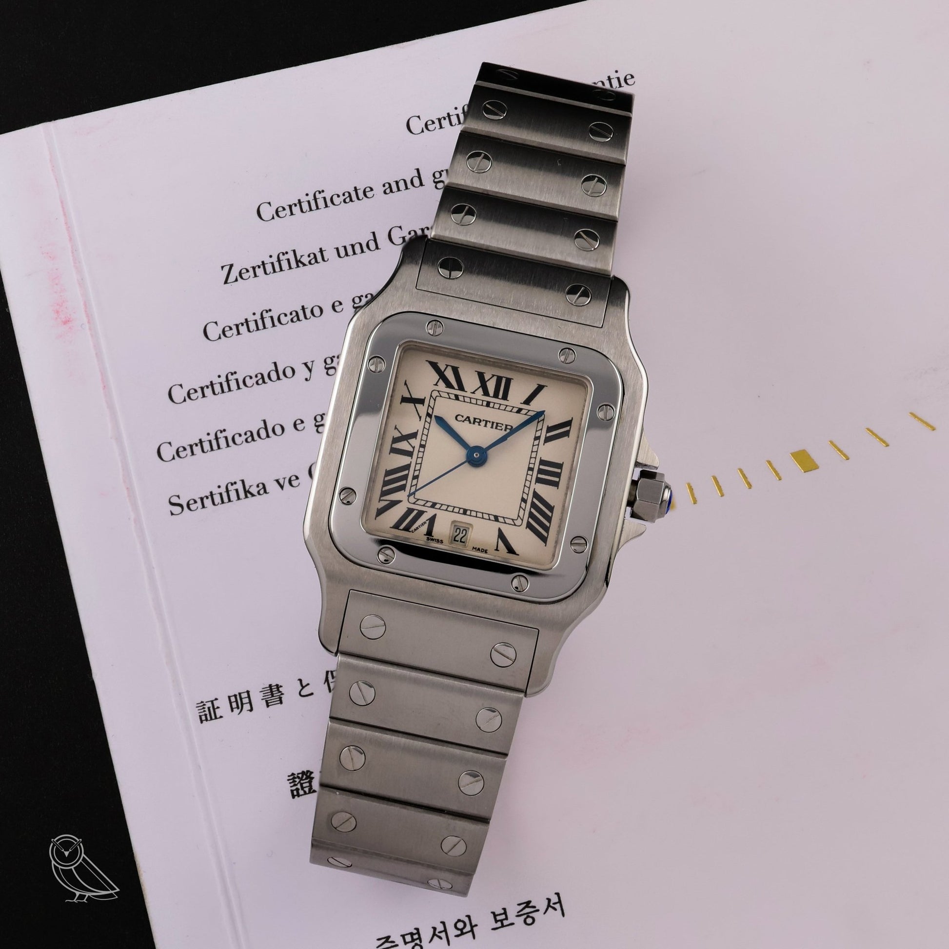 Cartier Santos Galbée 1564 - VINTAS
