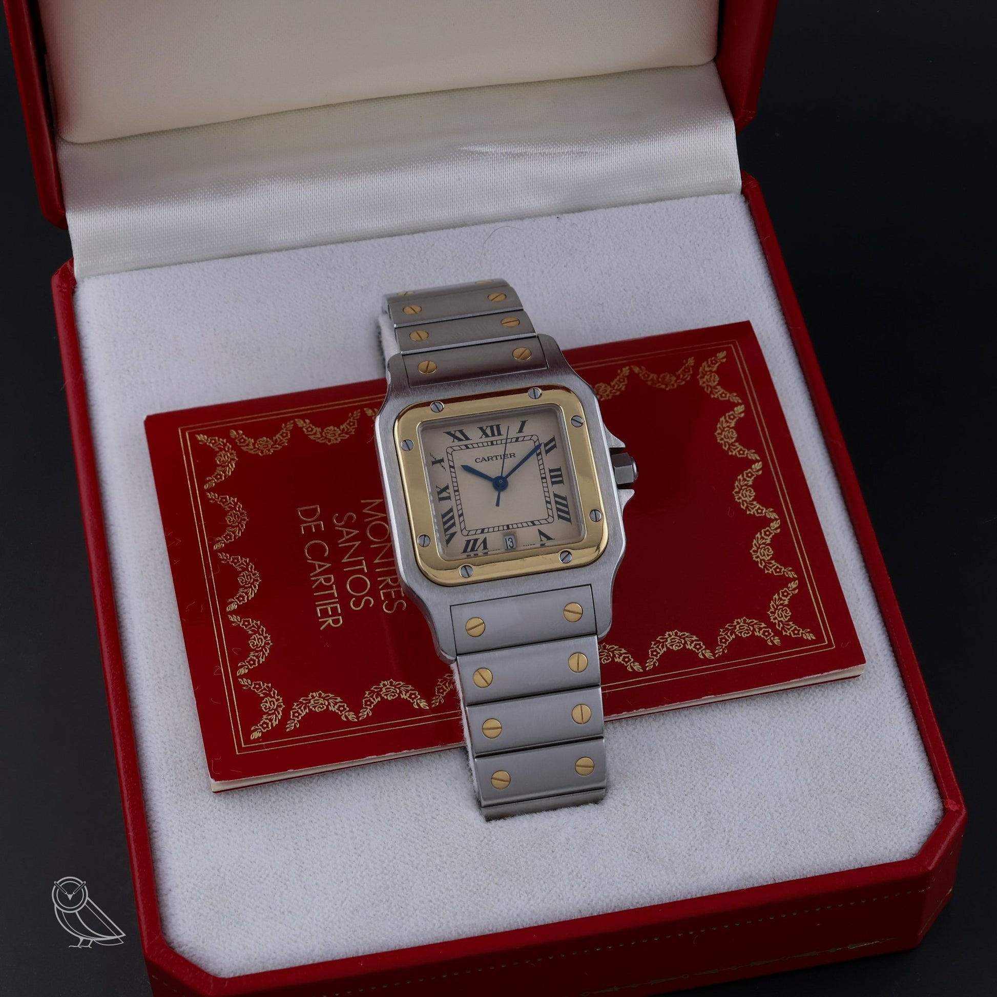 Cartier Santos Galbée 187901 Full Set - VINTAS