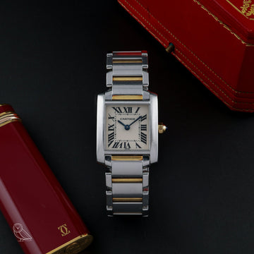 Cartier Tank Française 2384 SM Bicolor - VINTAS