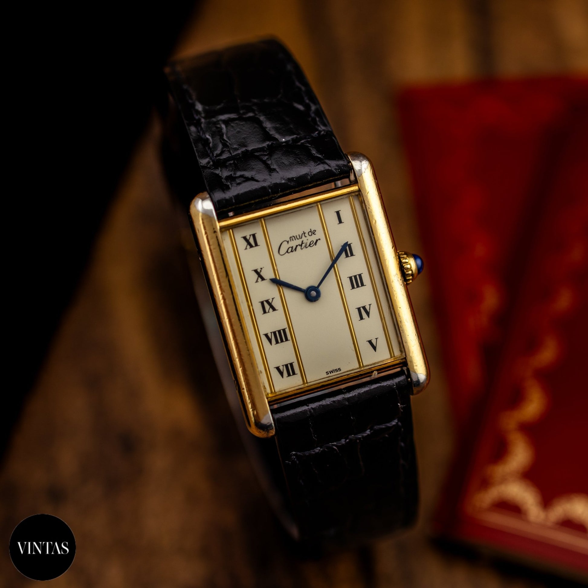 Cartier Tank Vermeil 590005 - Vintas