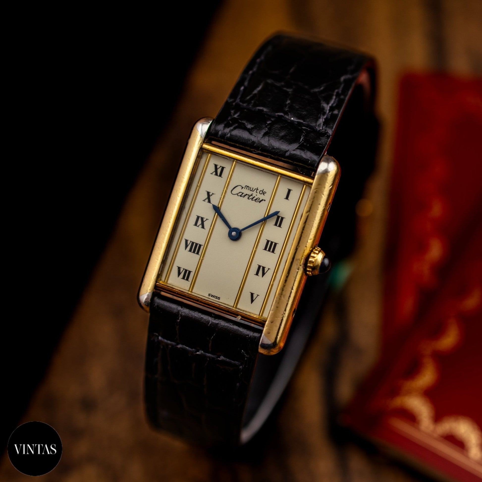 Cartier Tank Vermeil 590005 - Vintas