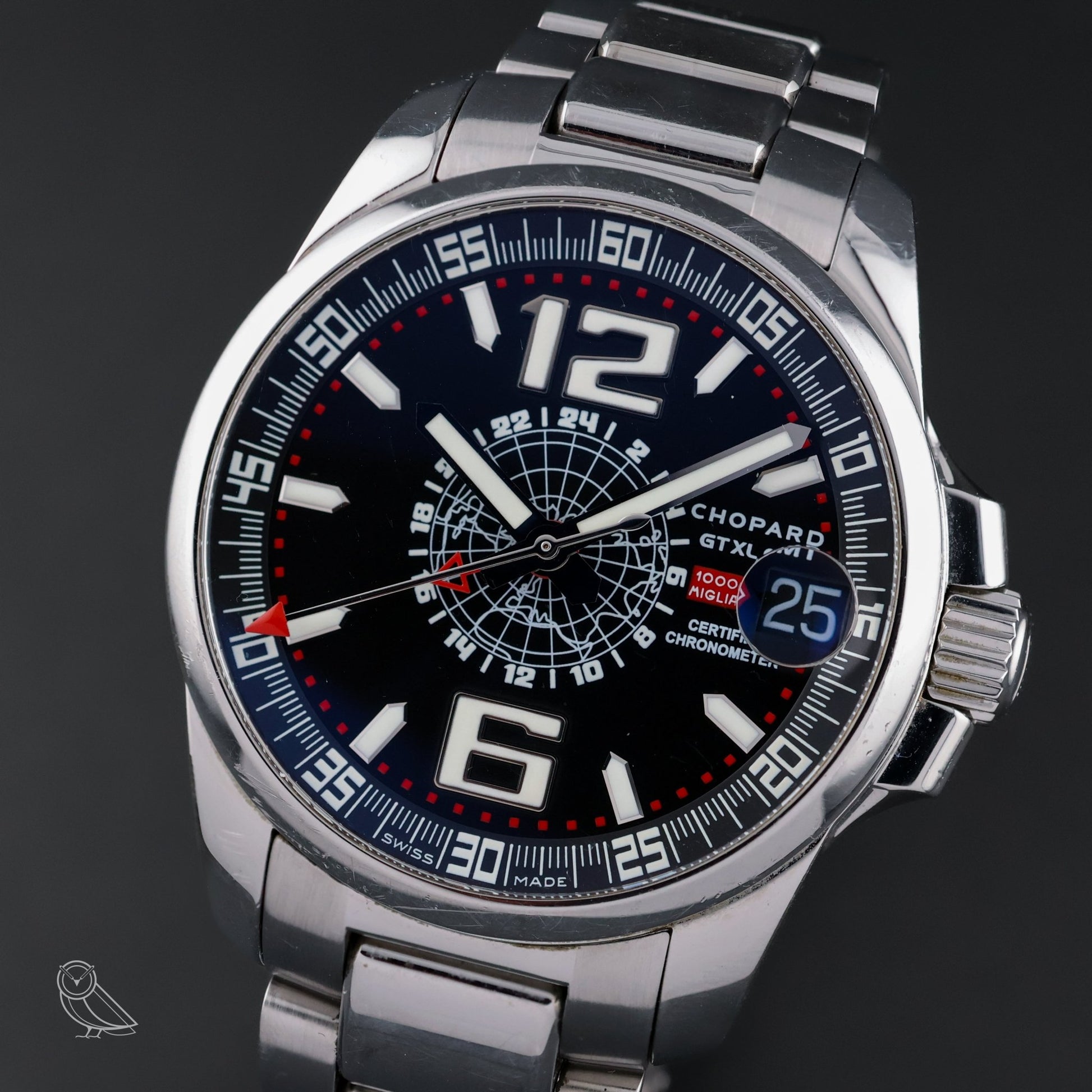 Chopard Mille Miglia GT XL GMT – Ref. 168514 - 3001 – Full Set - VINTAS