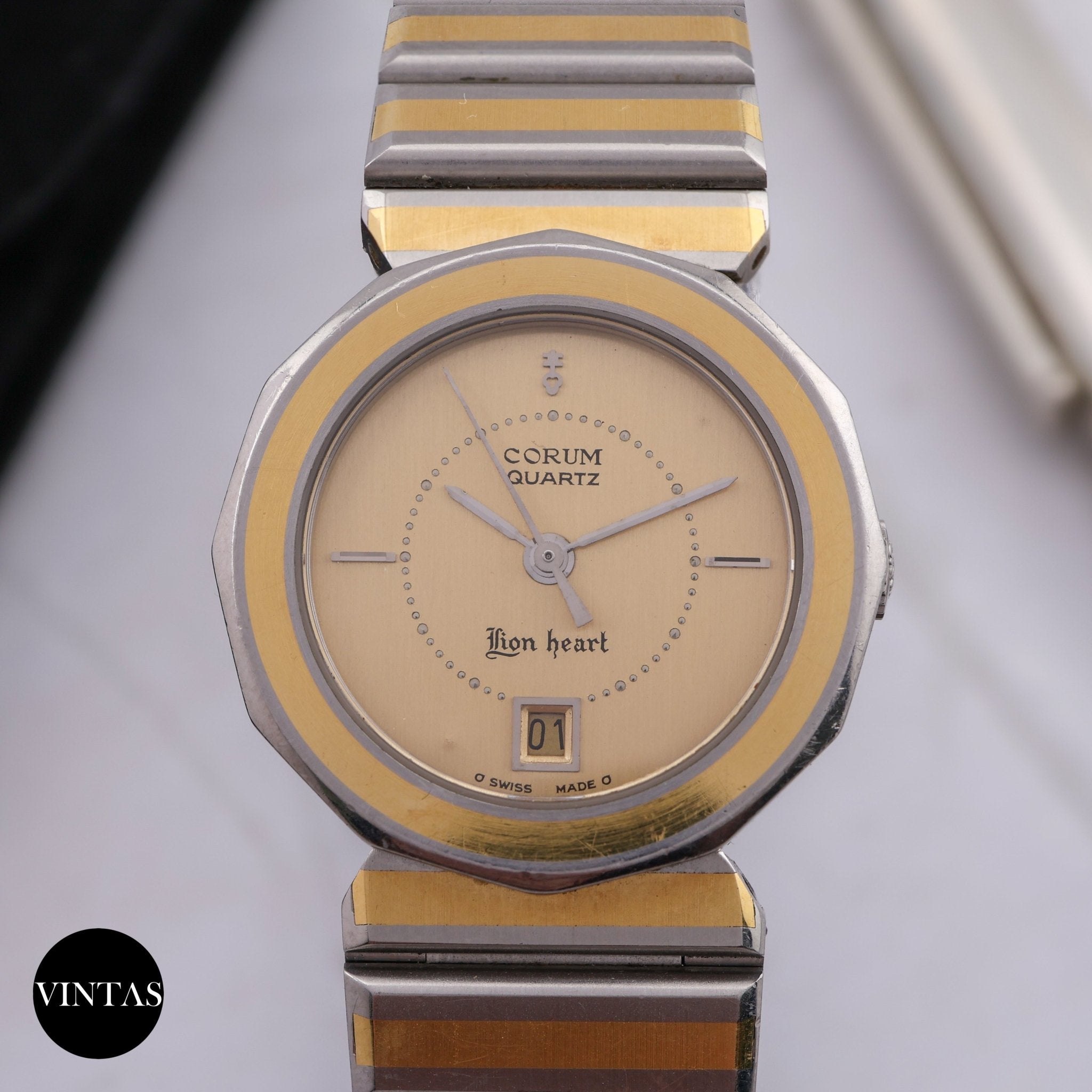 Corum Lion Heart 342.944 - Vintage 80s | VINTAS