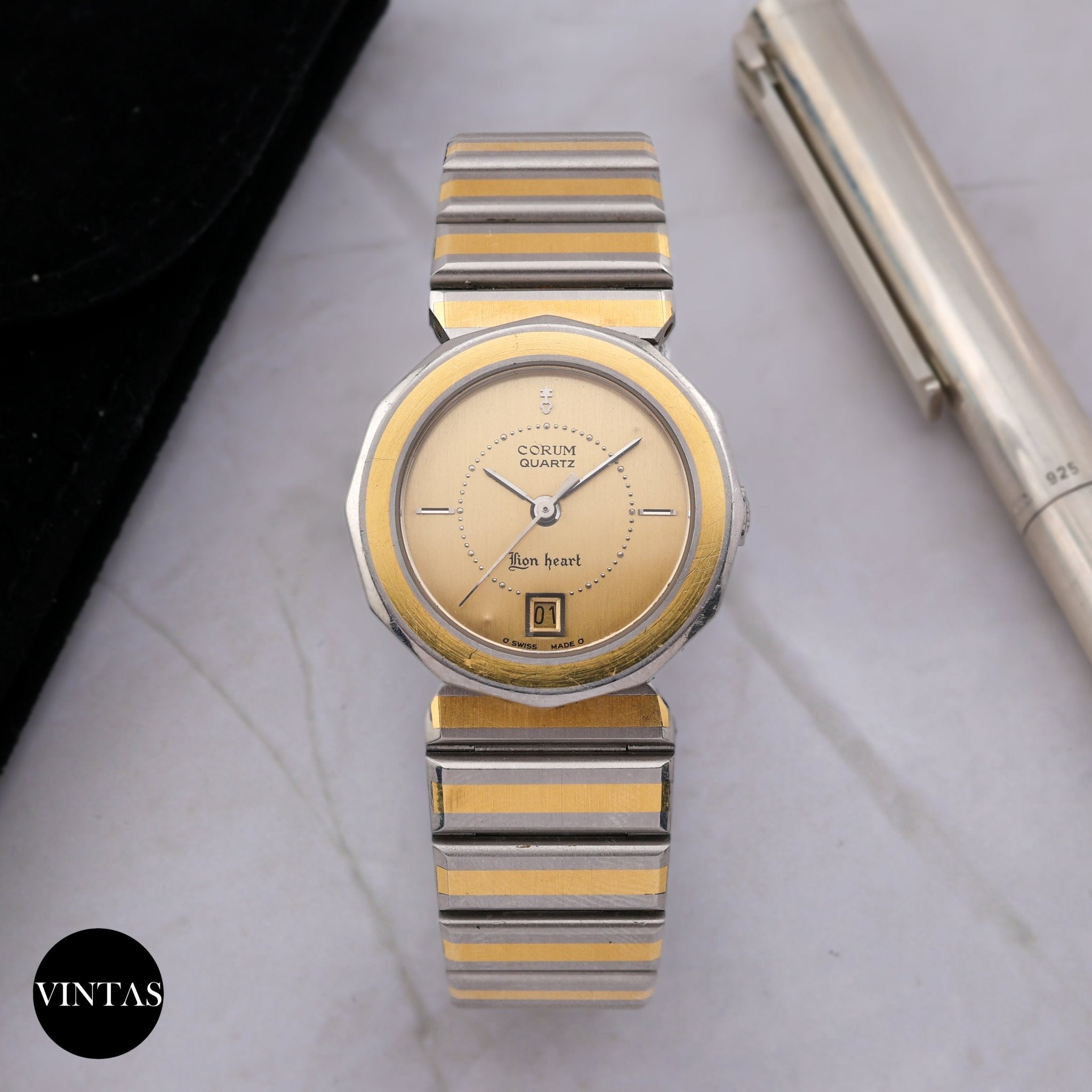 レア！CORUM コルムのLION HEART です(๑•̀ㅂ•́)و✧ CORUM LION HEART - Vintage Watches Milano