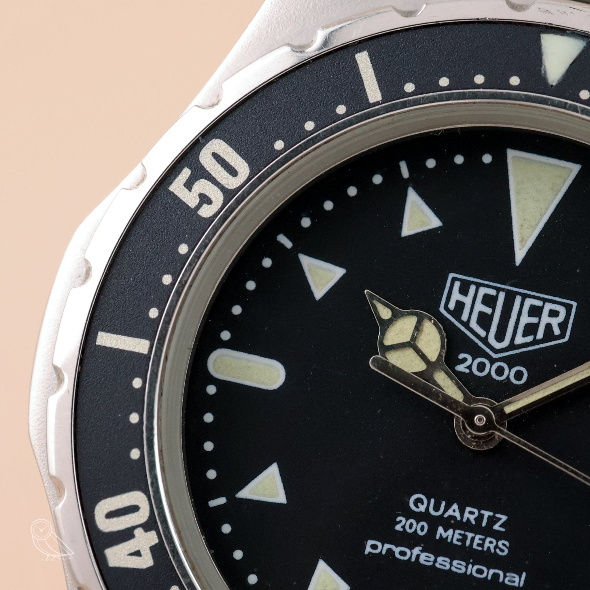 TAG HEUER 2000 professional 973.006　80's 1982 Heuer 2000 Ref. 973.006 Chronograph, w/Original Bracelet | DC