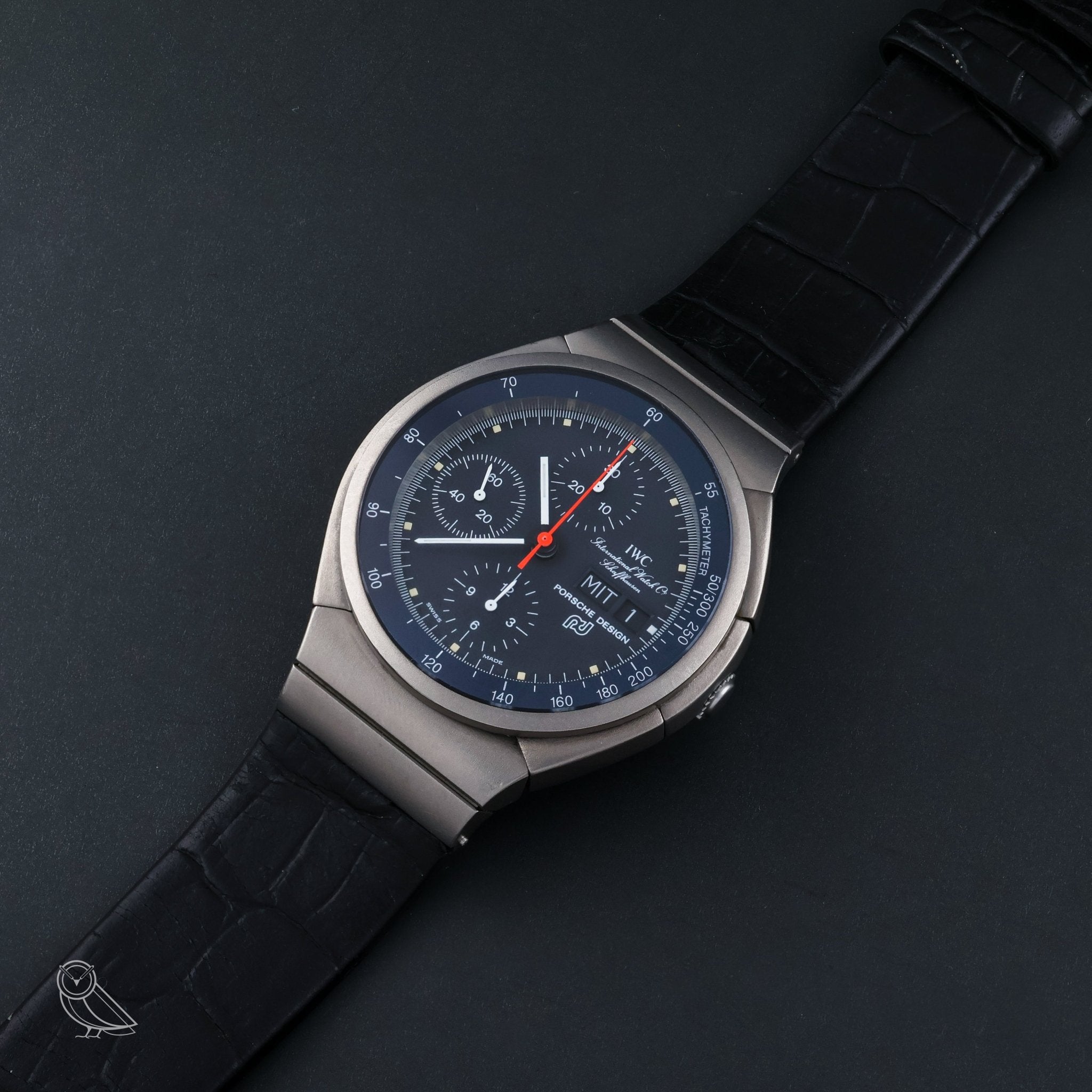 Viintaas R Ii IWC Porsche Design Chronograph 3702 Titan Valjoux 7750 | VINTAS