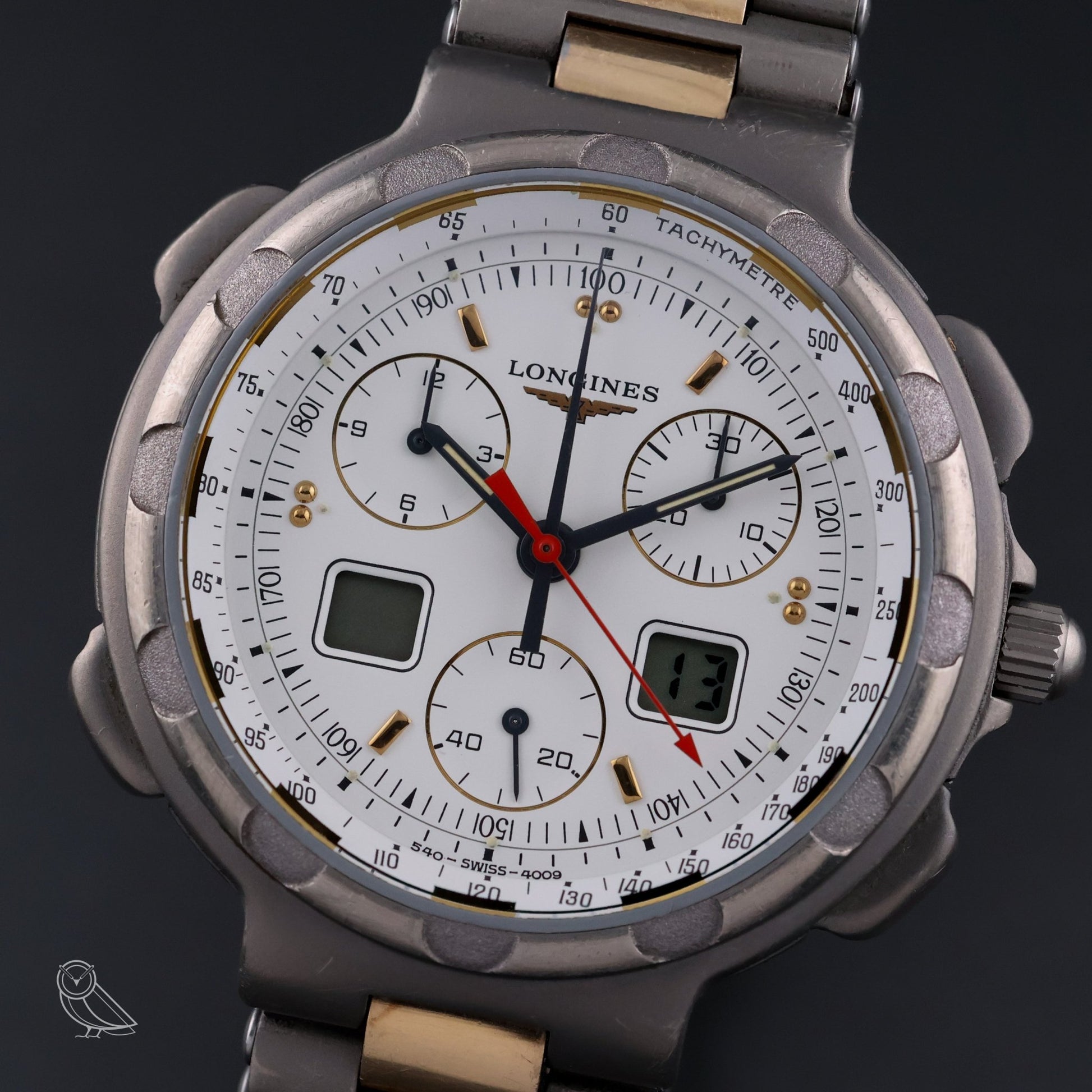 Longines Conquest Titanium Chronograph 4009 - VINTAS