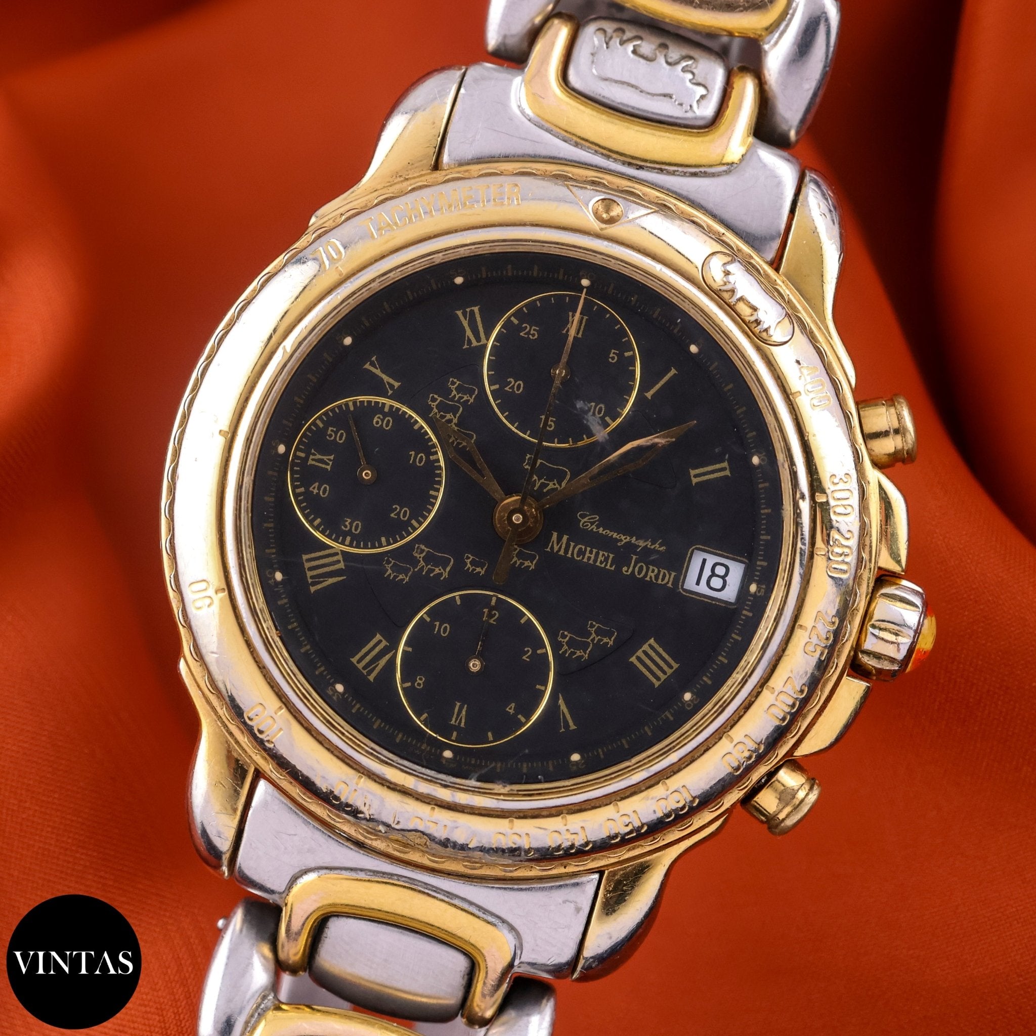 MICHEL JORDI ETHNO DIVER 時計 Michel Jordi 1991/DG for $477 for sale from a Private Seller