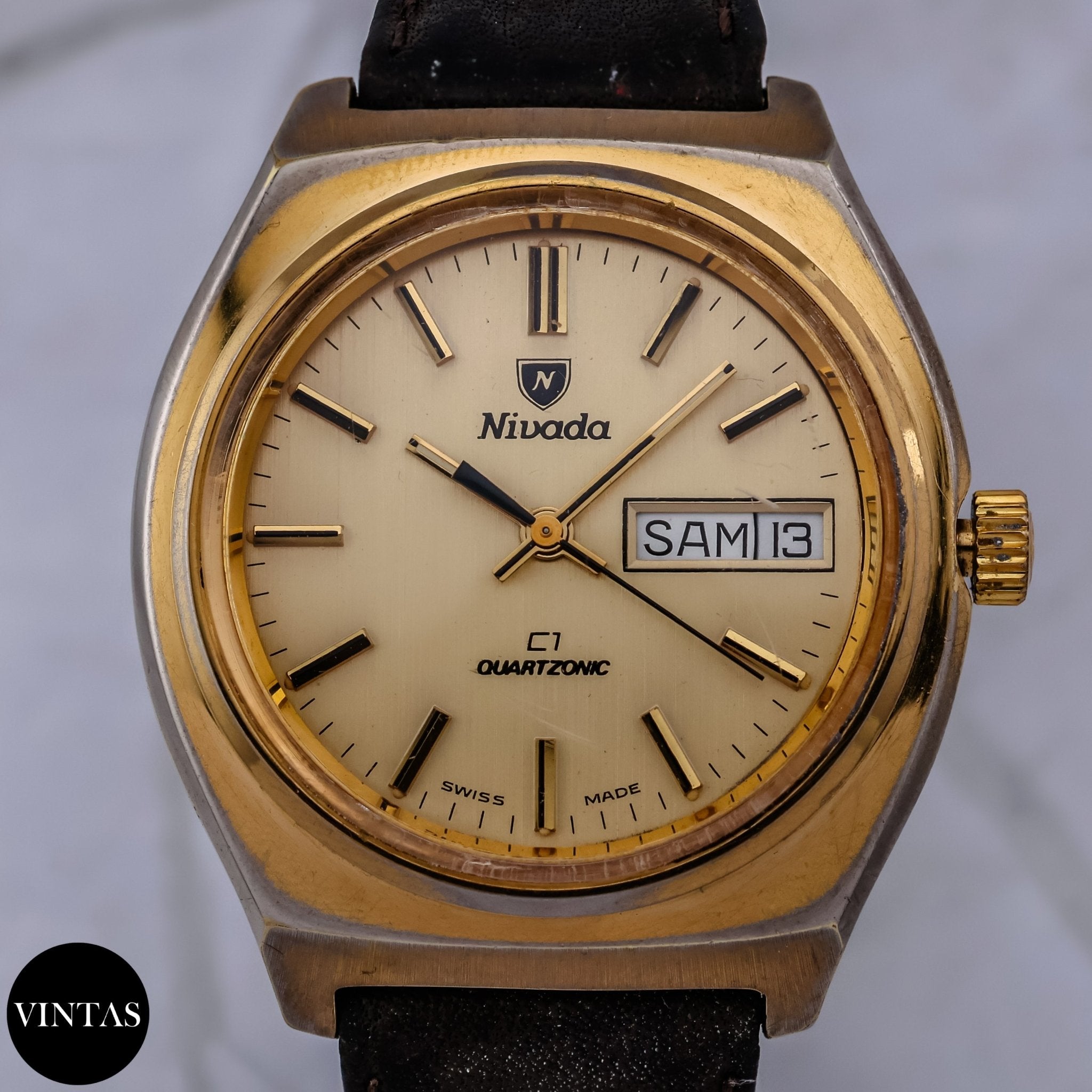 Nivada Quartzonic C1 - Vintage 70s | VINTAS