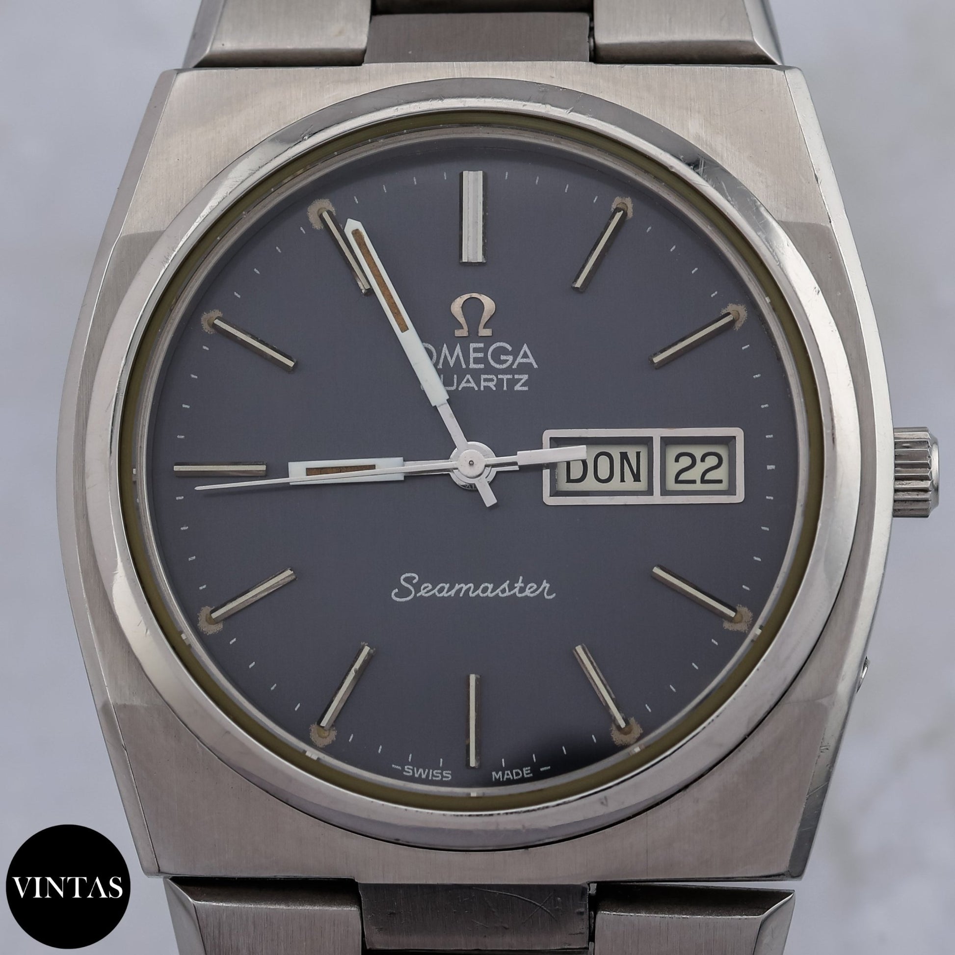 Omega Seamaster Day - Date 196.0089 - VINTAS