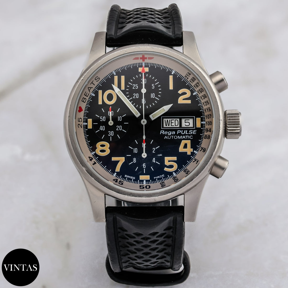 Oris Rega Pulse Automatic Chronograph - VINTAS