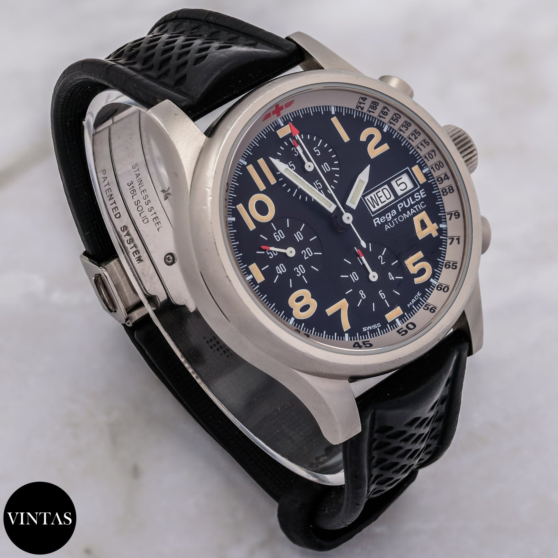 Oris Rega Pulse Automatic Chronograph - VINTAS