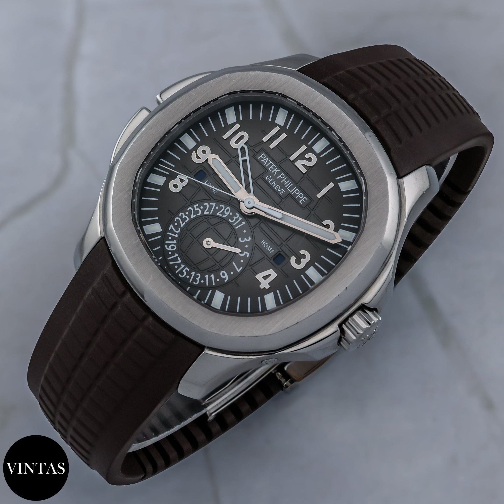 Patek Philippe Aquanaut Travel Time 5164A - 001 - VINTAS