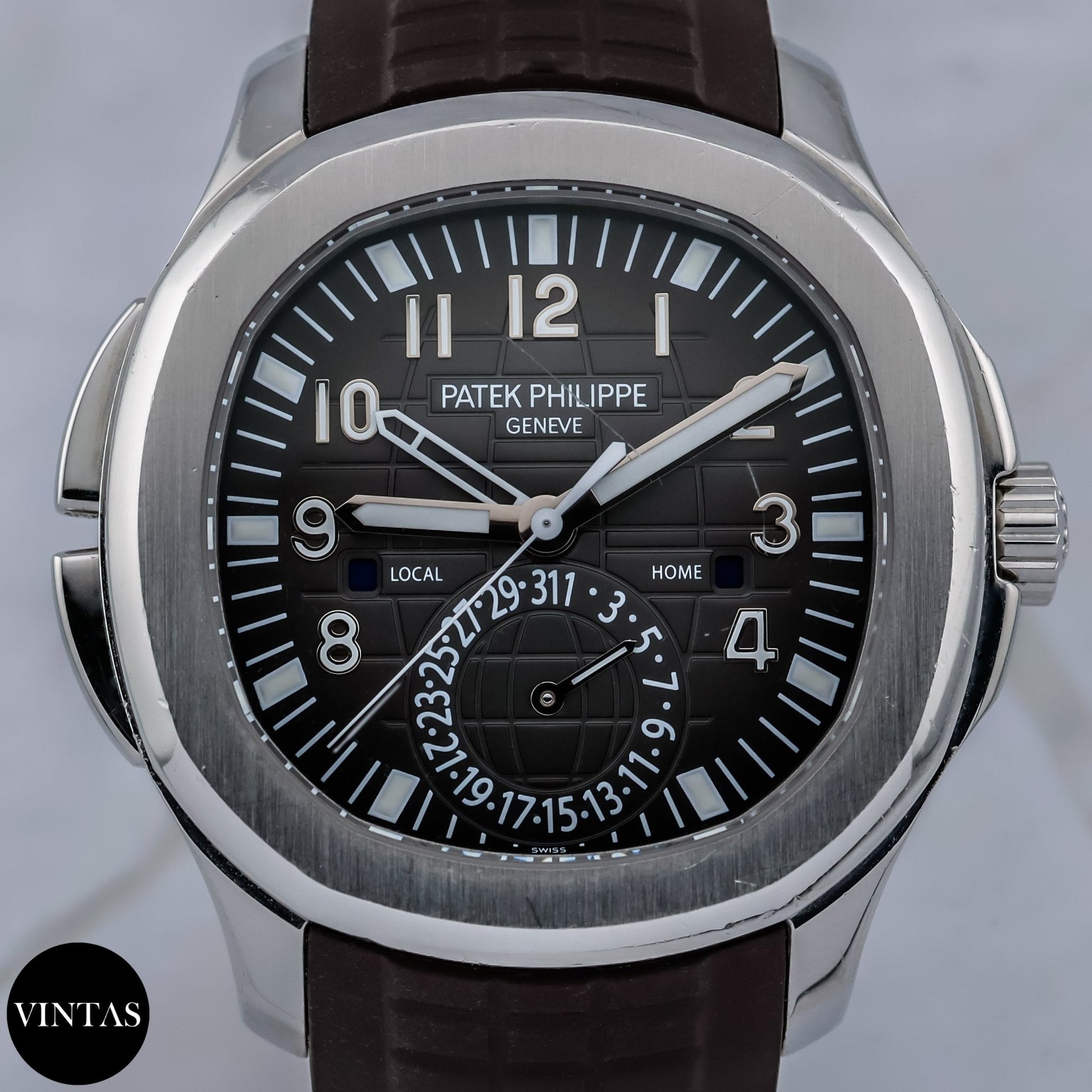 Patek Philippe Aquanaut Travel Time 5164A - 001 - VINTAS