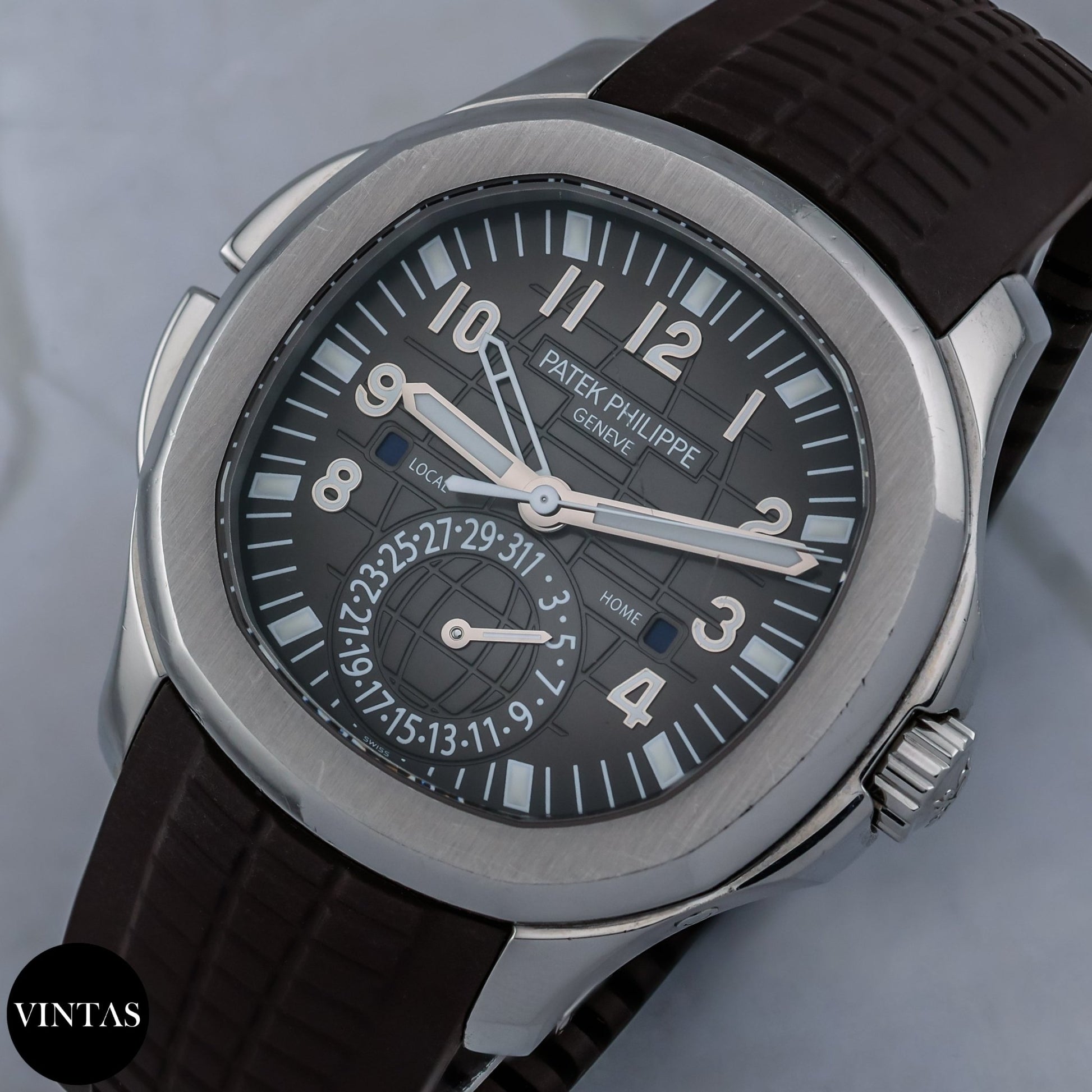 Patek Philippe Aquanaut Travel Time 5164A - 001 - VINTAS