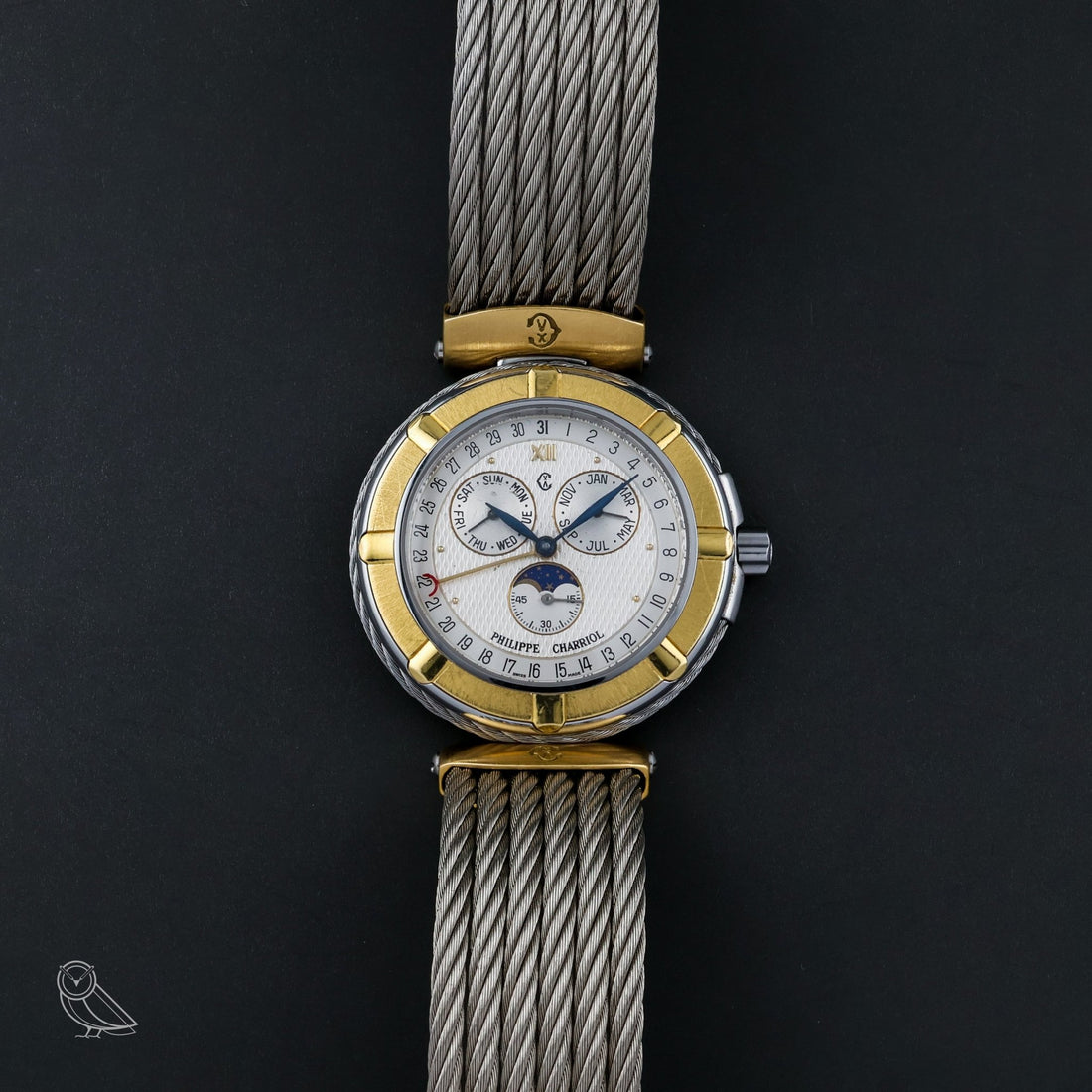 Philippe Charriol 15.90.996 Triple Date Moonphase - VINTAS