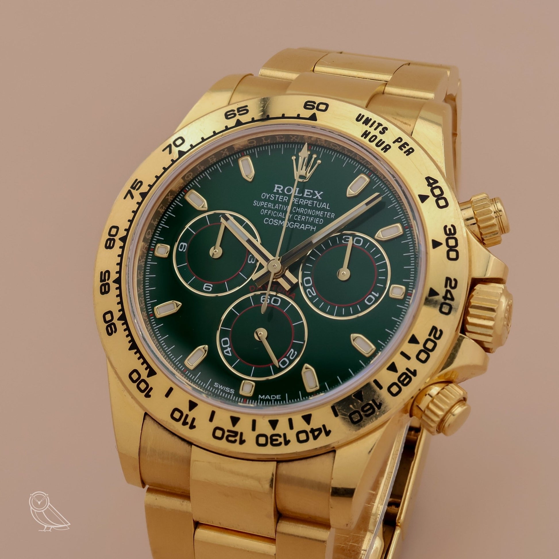 John Mayer Rolex Quadrante Verde Oro Rolex Daytona