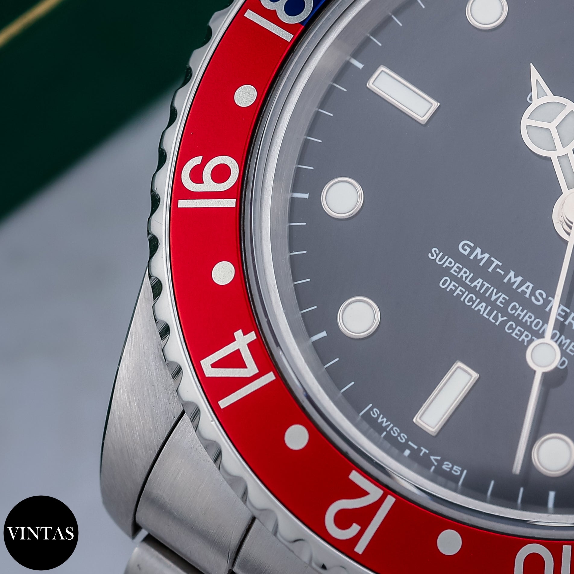 Rolex GMT - Master II "Pepsi" 16710 - VINTAS