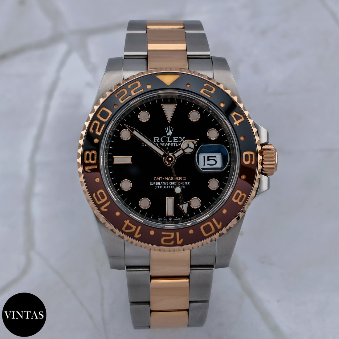 Rolex GMT - Master II "Root Beer" 126711CHNR - VINTAS