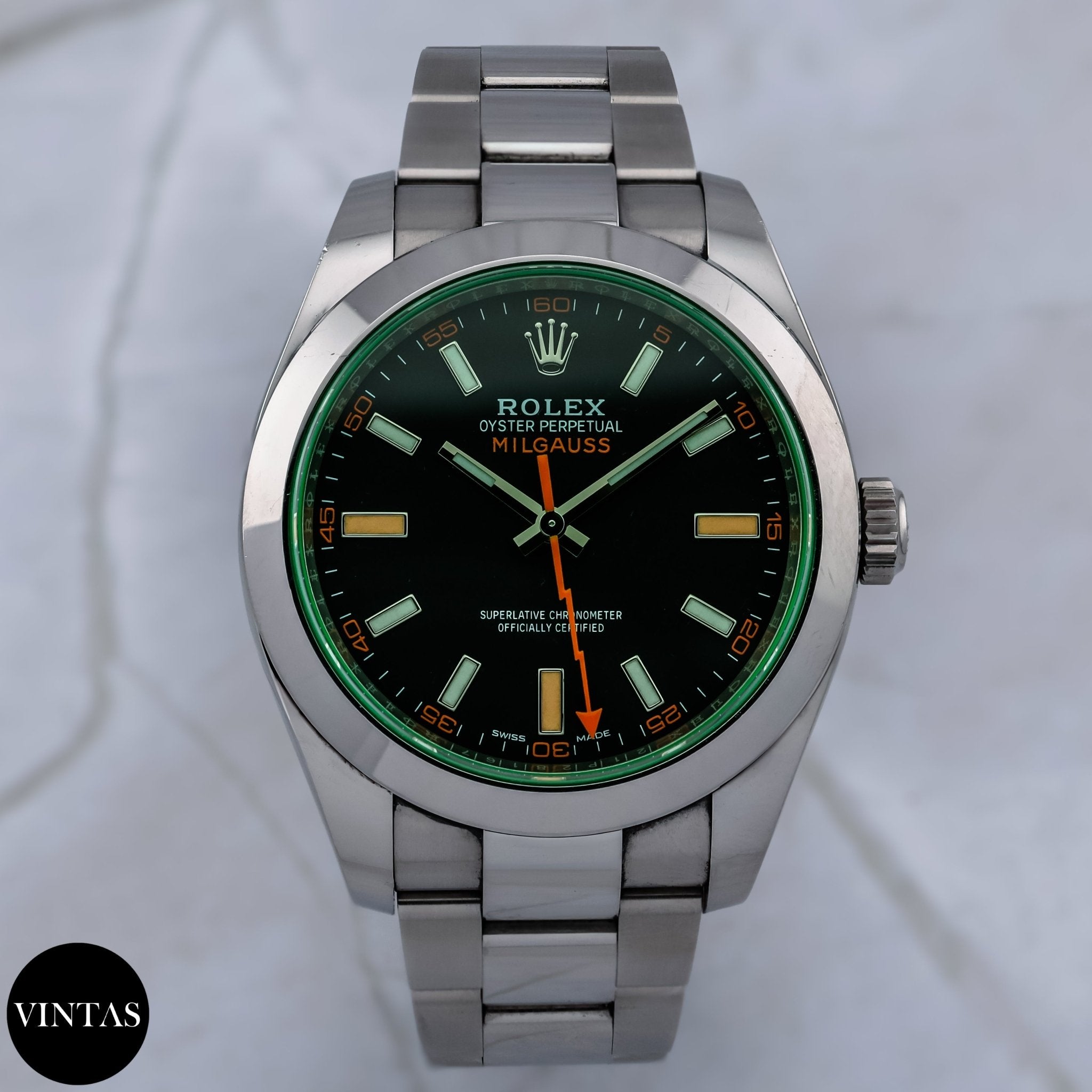 Rolex Milgauss 116400GV - VINTAS