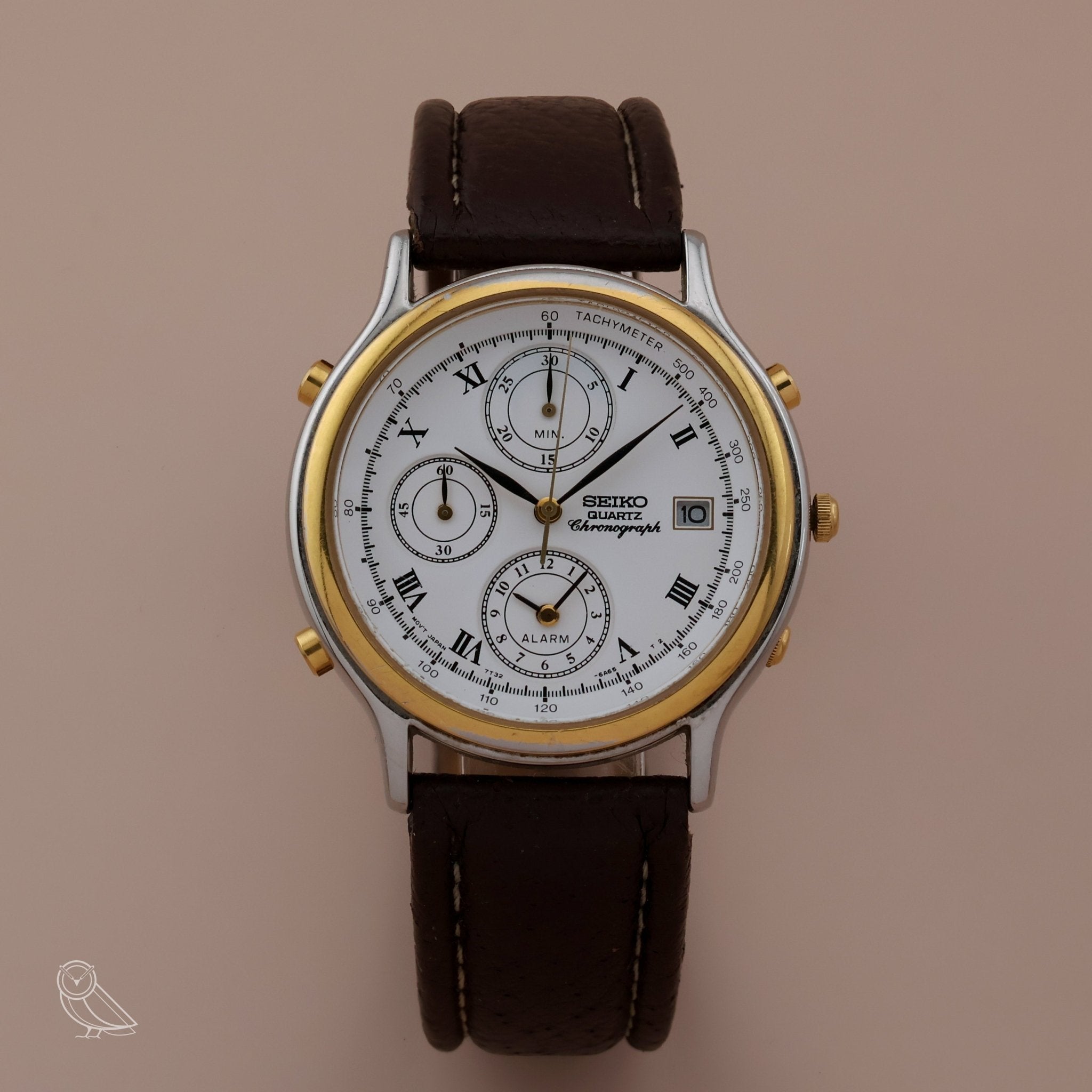 Seiko Chronograph 7T32 - F010 - VINTAS