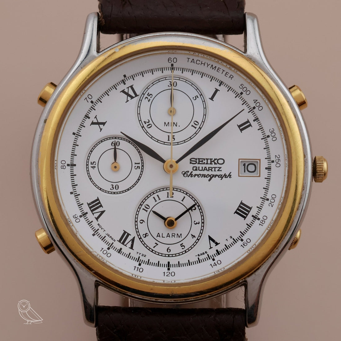 Seiko Chronograph 7T32 - F010 - VINTAS
