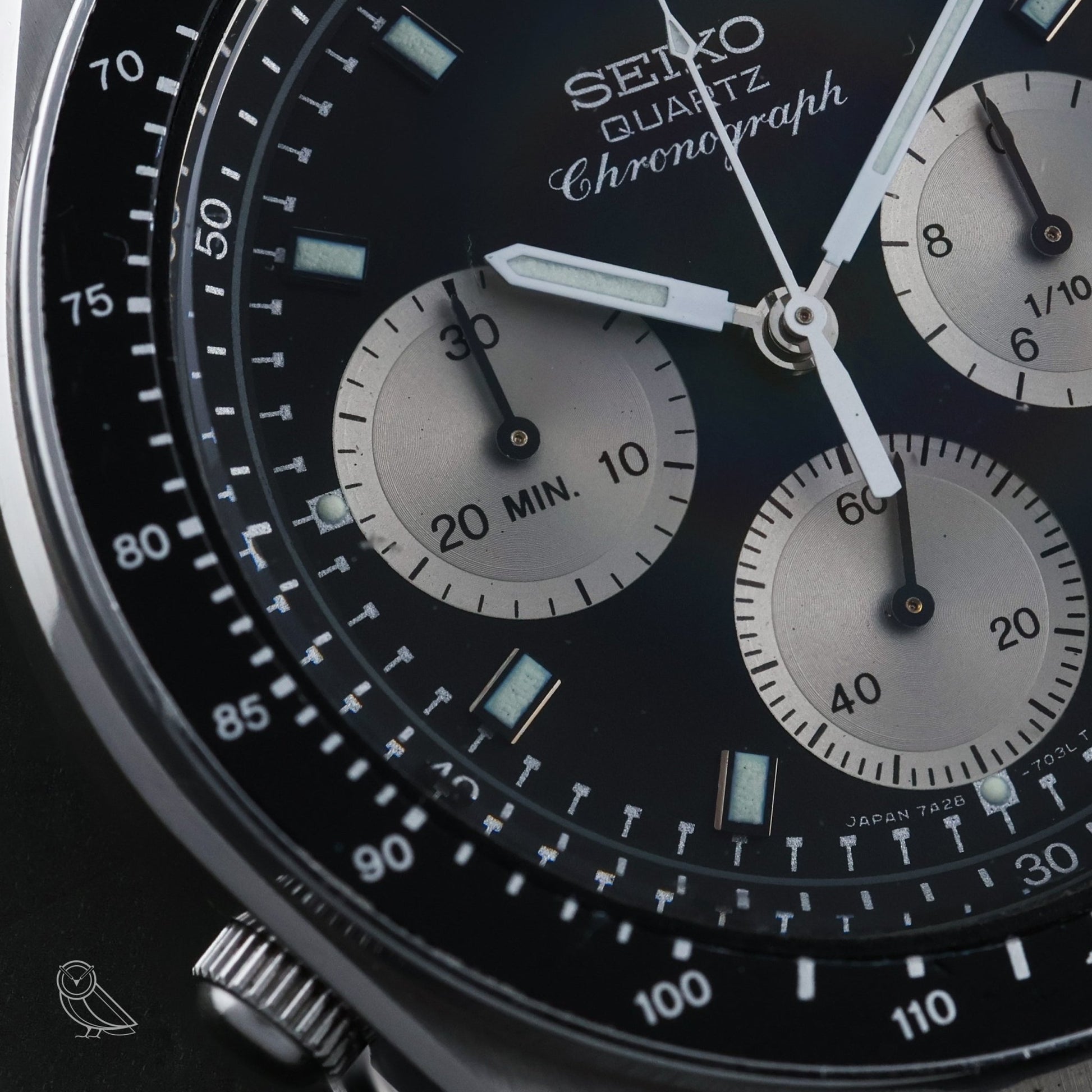 Seiko Chronograph "Reverse Panda" - VINTAS