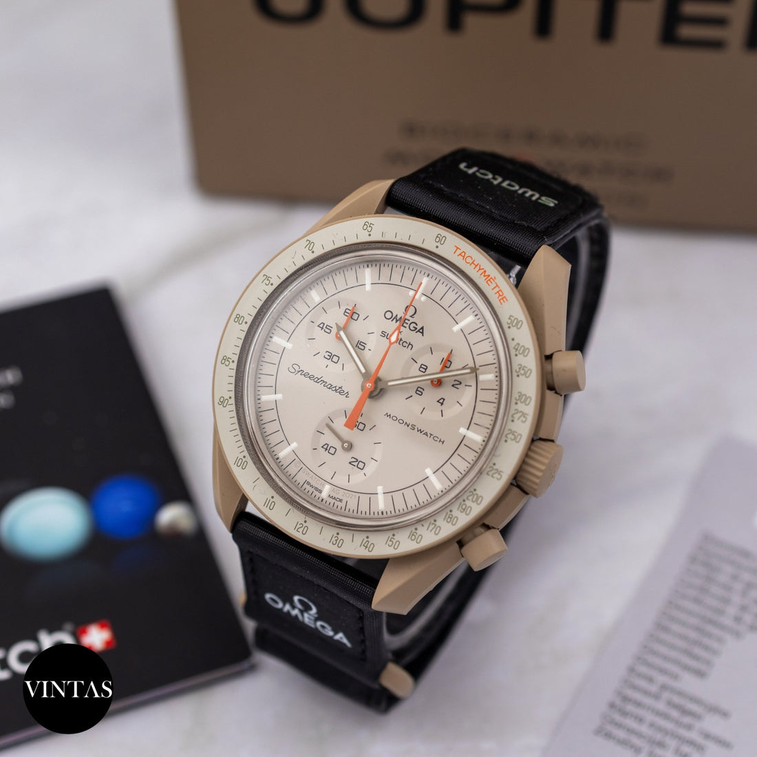 Swatch x Omega MoonSwatch Mission To Jupiter - Vintas