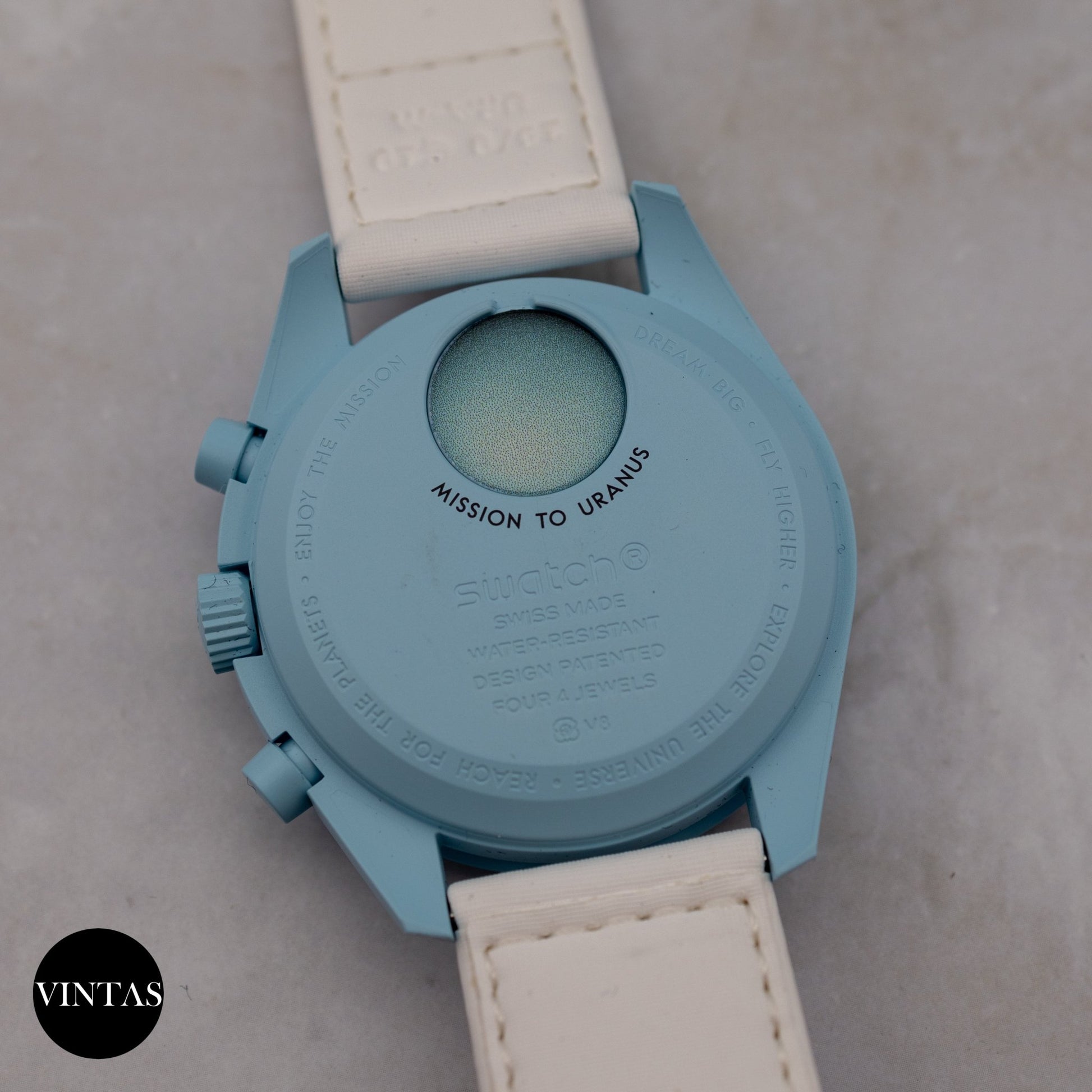 Swatch x Omega MoonSwatch Mission To Uranus - Vintas