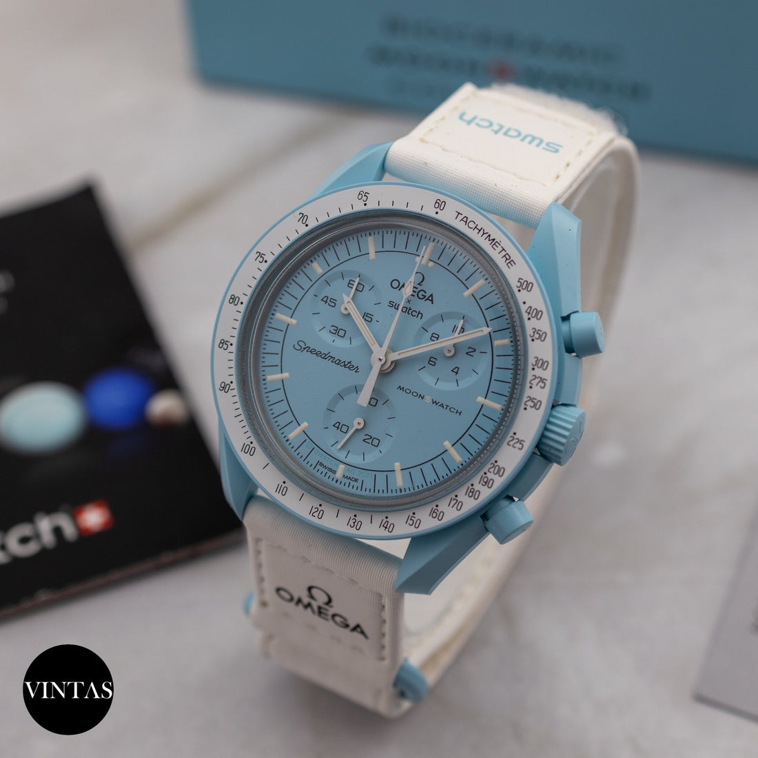 Swatch x Omega MoonSwatch Mission To Uranus - Vintas