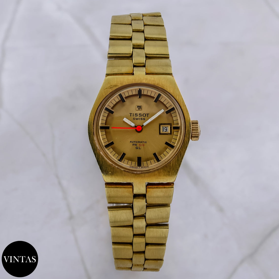 Viintaas R Ii Tissot PR 516 GL - Vintage 70s | VINTAS
