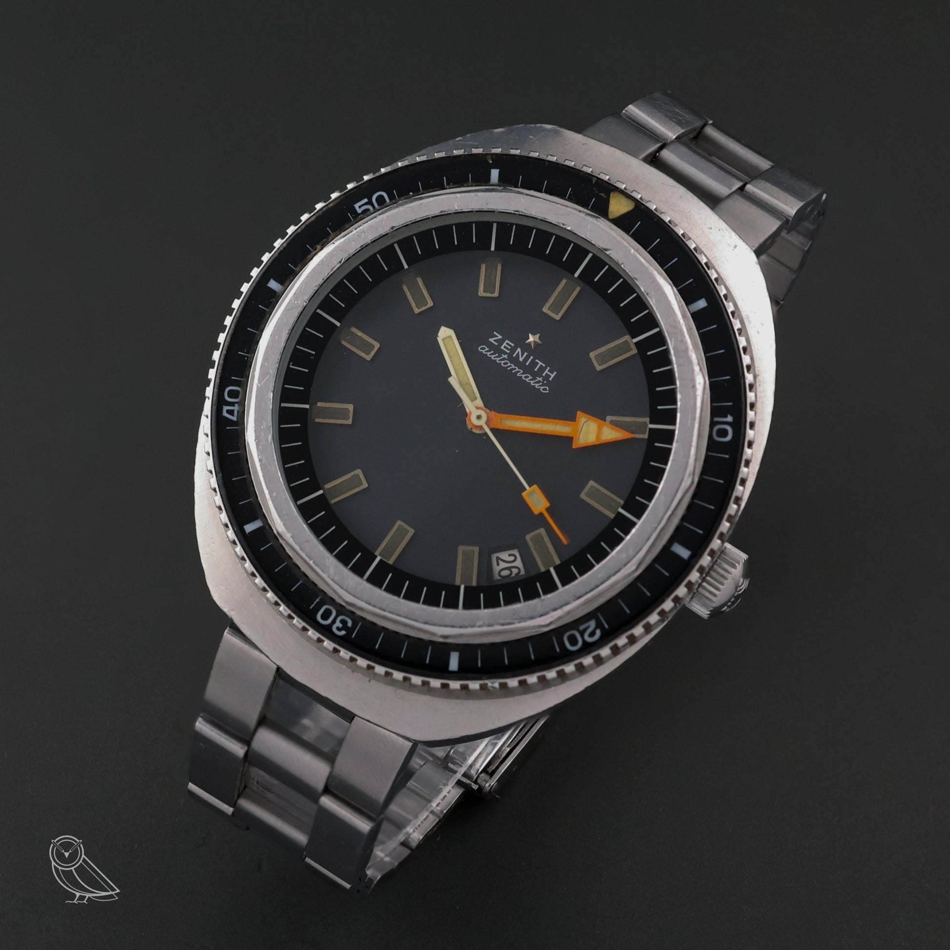 Zenith Automatic Diver «Sub Sea» Ref. A3637 Gay Frères Band - VINTAS