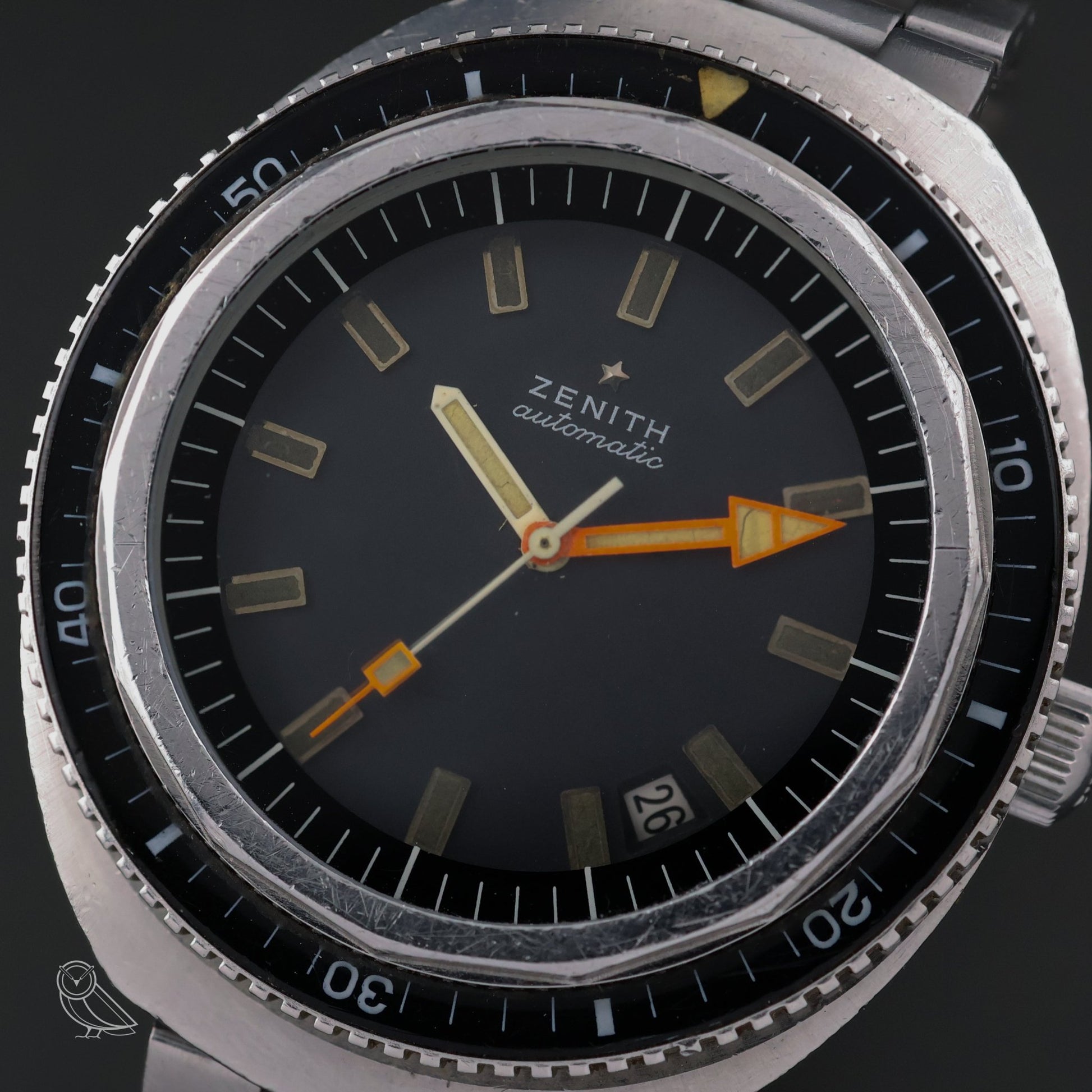 Zenith Automatic Diver «Sub Sea» Ref. A3637 Gay Frères Band - VINTAS
