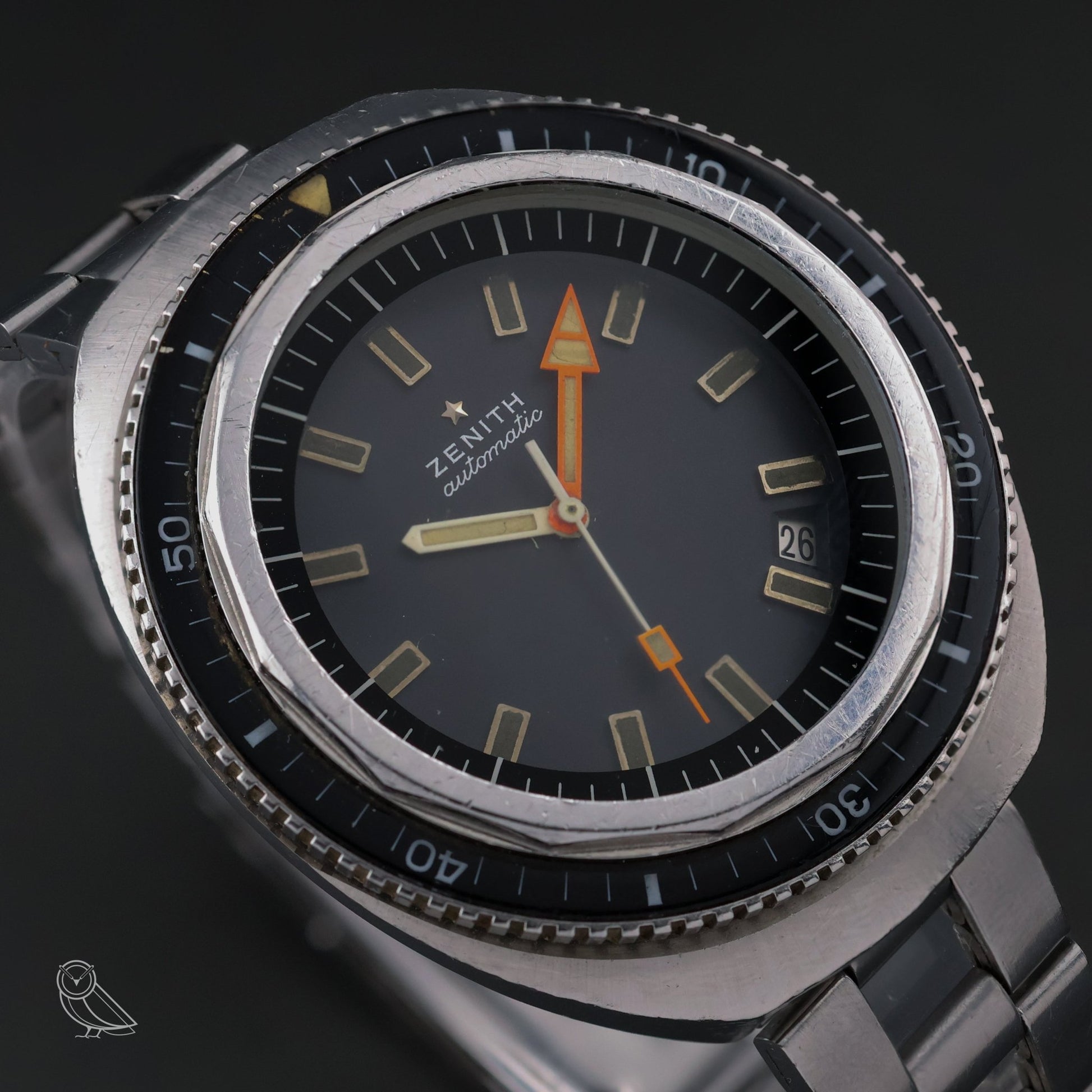 Zenith Automatic Diver «Sub Sea» Ref. A3637 Gay Frères Band - VINTAS