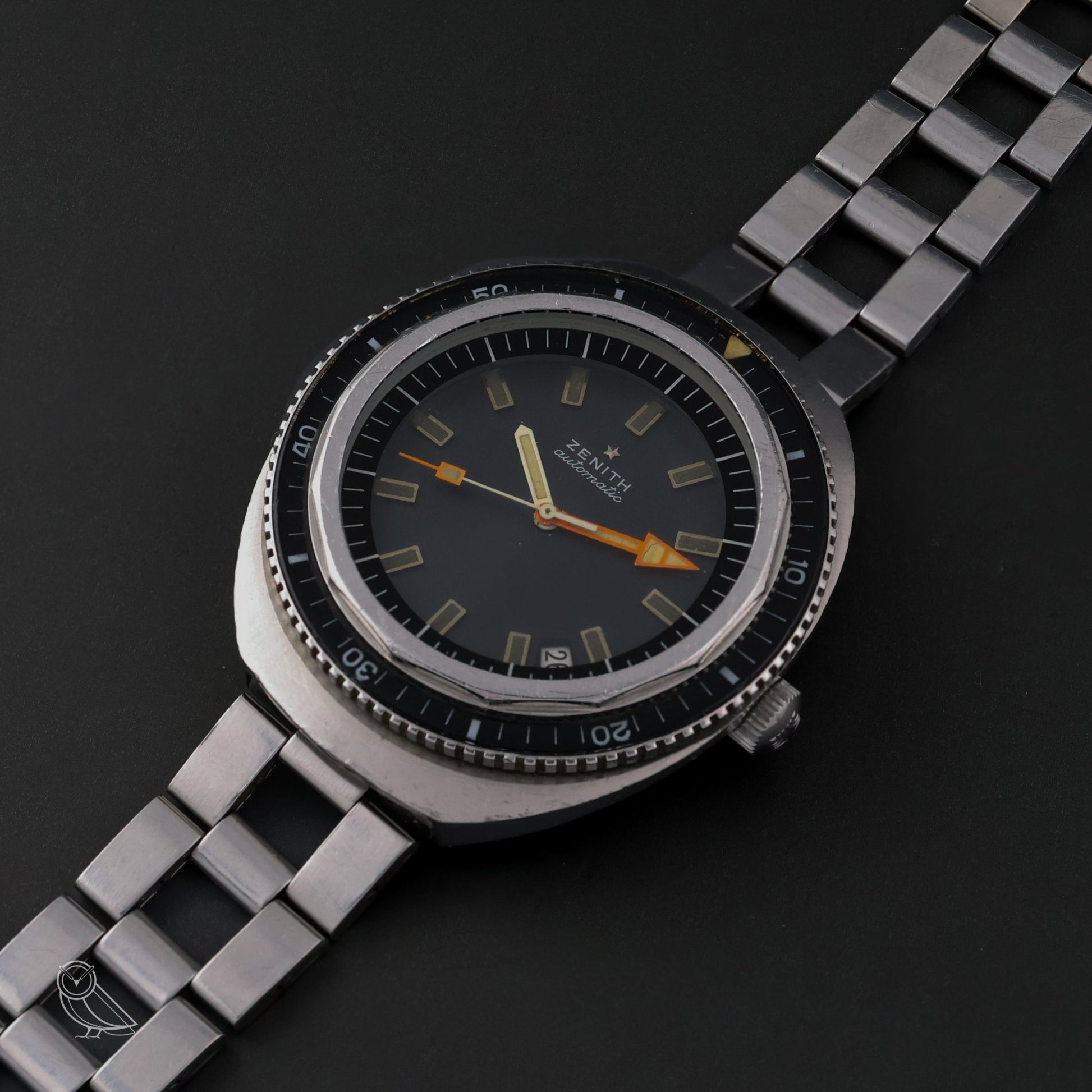 Zenith Automatic Diver «Sub Sea» Ref. A3637 Gay Frères Band - VINTAS