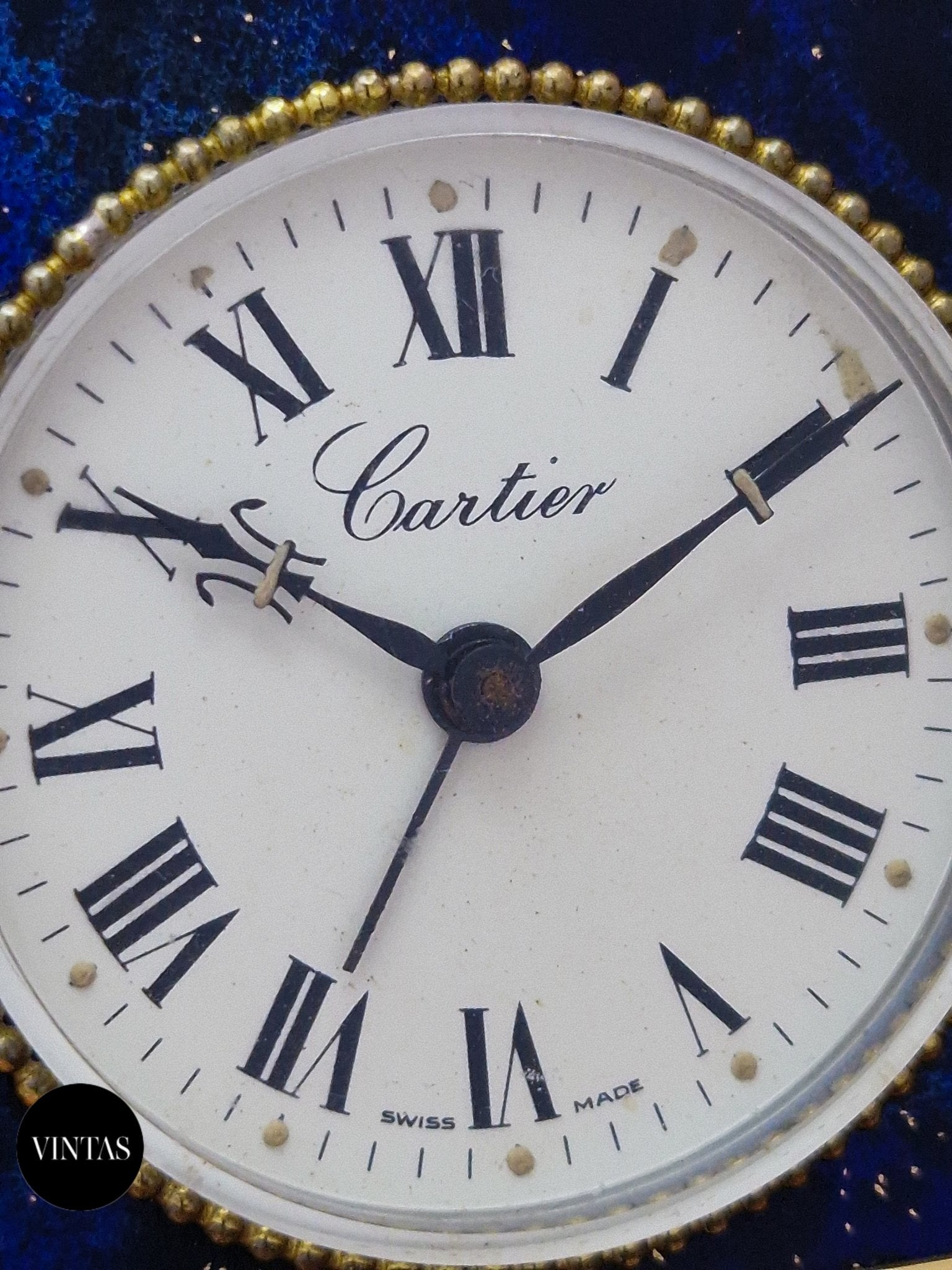 Cartier Tischuhr Wecker - Vintas