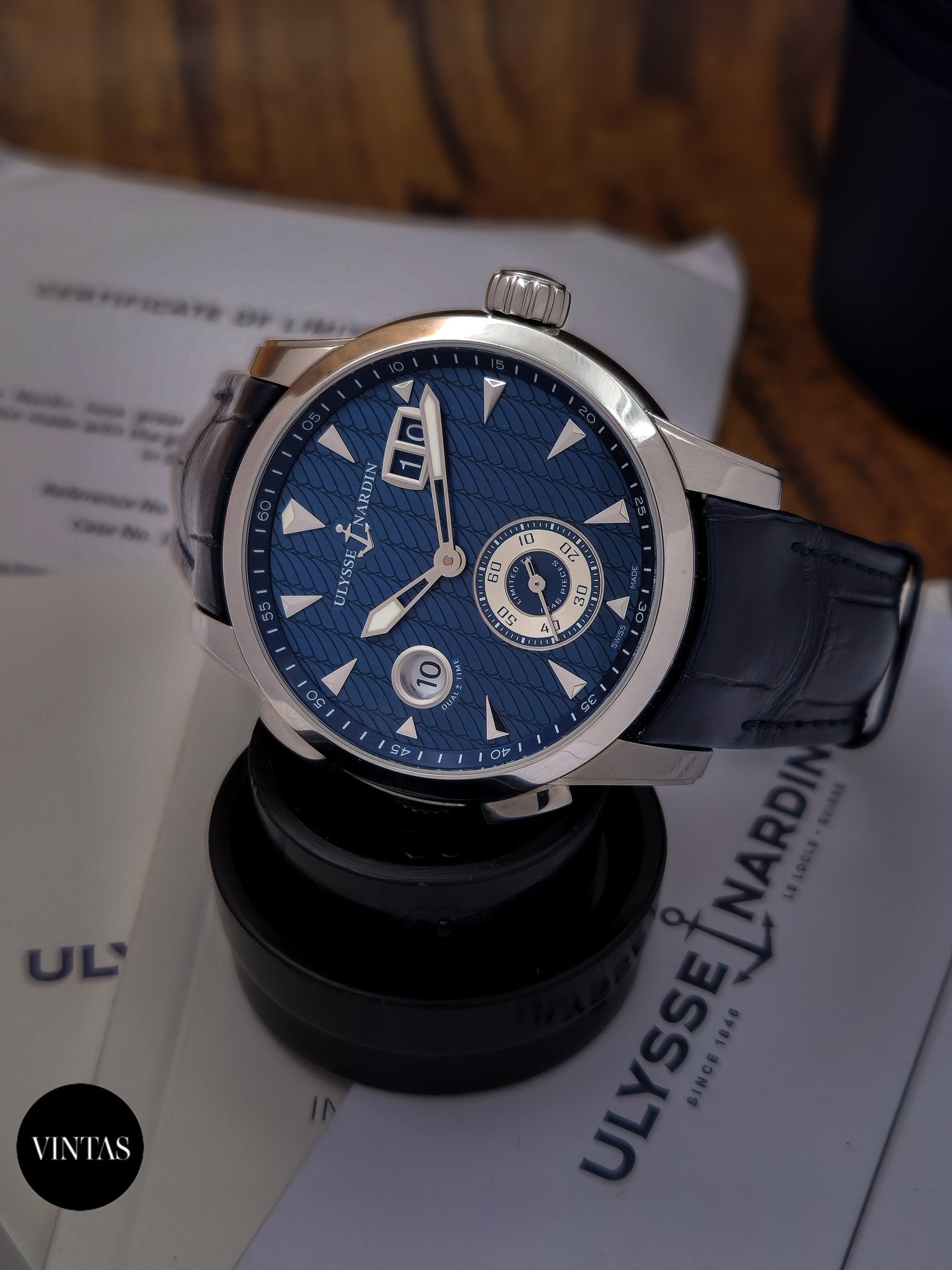 Ulysse Nardin Dual Time 3343-126LE/93 - Vintas